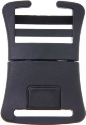 Obrázek produktu pro Plastový trojzubec rovný 30 mm, plochý, černý / 1ks