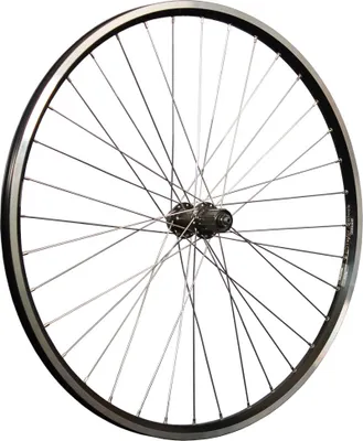 Produktbild von 28 Zoll Hinterrad Hohlkammer geöst Shimano FH-QC300 7-11 fach QR schwarz