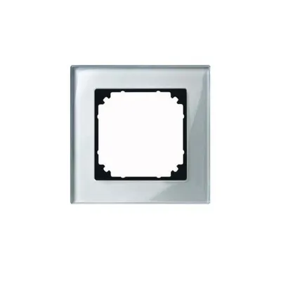 Produktbild von Merten M-PLAN-ECHTGLASRAHMEN 1FACH (489160 DIAMANTSILBER)