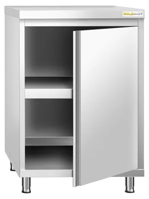 Produktbild von Edelstahl-Unterschrank, 600 x 600 mm, - GOLDINOX