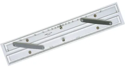 Produktbild von Parallellinial A1618M 45cm transparent