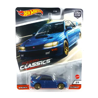 Produktbild von Hot Wheels FPY86-GJP96 Subaru Impreza 22B STi-Version blau - Car Culture Maßstab 1:64