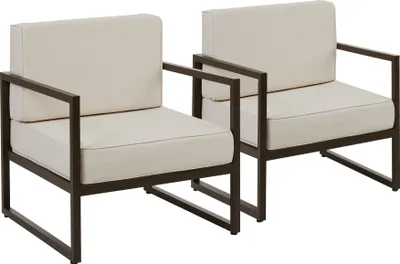 Produktbild von tectake® Garten-Loungesessel Comosa, XXL-Polsterung