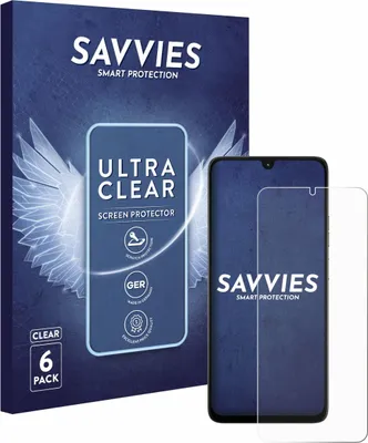 Produktbild von 6x Für Motorola Moto G06 Power Schutzfolie Savvies Displayschutz Display Schutz Folie Klar Transparent