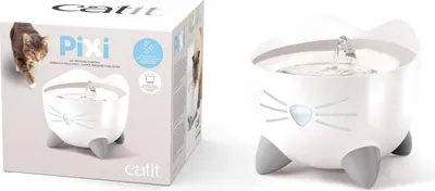 Produktbild von Catit Pixi Trinkbrunnen Edelstahl