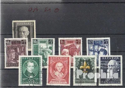 Produktbild von Briefmarken Österreich 1951 1951 gestempelt