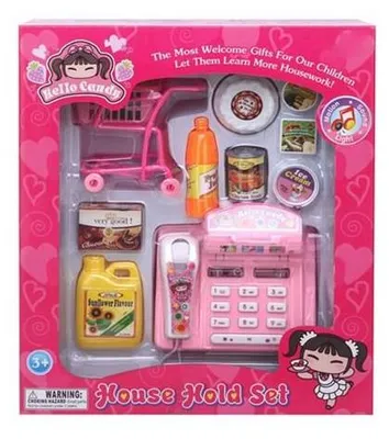 Produktbild von Scankassa roze met accessoires