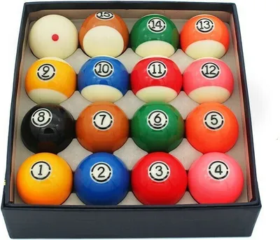 Produktbild von Pegasi 5-Sterne Billardkugeln set - 16 stück - 57,2mm Pro - Phenolharz -  Polierte Poolbälle - Langlebige Billardkugeln - Hochwertige Premiumklasse - Billard Zubehör