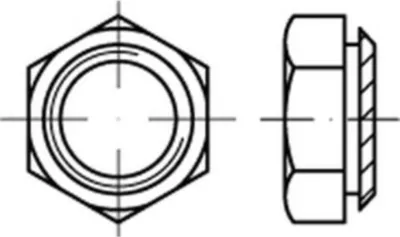 Produktbild von Setzmutter R 88106 M5/0,9 A 1/A 2 100 Stück