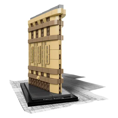 Produktbild von Lego Flatiron Building Architecture, 8 cm, 11 cm, 15 cm, Beide Geschlechter, 12 Jahr(e), 471 Stück