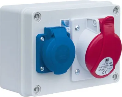 Obrázok produktu pre Rozvodnica R-BOX 150 1x16A/4, 1x250V B.1202