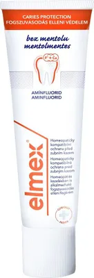 Produktbild von Elmex Zahnpasta mentholfrei mit Aminfluorid 1250 ppm Fluorid Duopack
