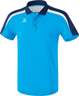 Produktbild von Erima Liga 2.0 Poloshirt Kinder - Curacao / New Navy / Weiß  | Größe: 128