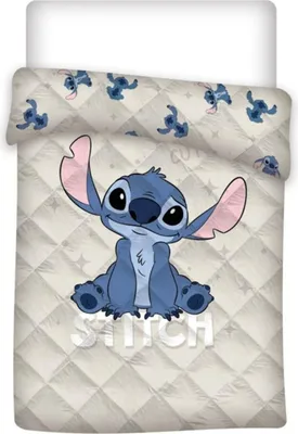 Produktbild von Lilo & Stitch Tagesdecke Kuschelige Steppdecke 200x140 cm