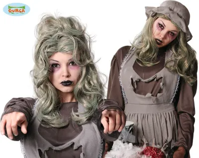 Obrázok produktu pre Zombie čarodejnica parochňa pre dámy
