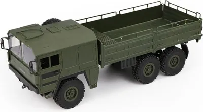 Obrázok produktu pre JJJJ Q64 1/16 2,4G 6WD Rc Car Military Truck off-road Rock Crawler RTR Hračka