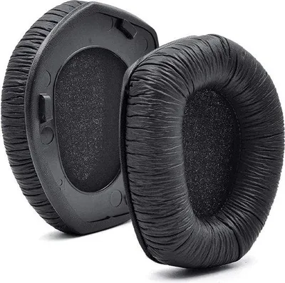 Obrázek produktu pro Černé polštářky do sluchátek pro sluchátka Sennheiser