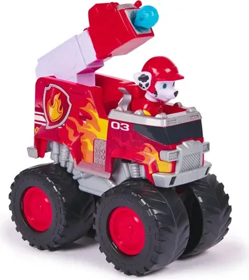Zdjęcie produktu dla PAW Patrol 6069306, Wóz strażacki, 3 lat(a), Plastik, Czarny, Szary, Czerwony