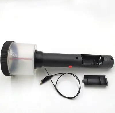 Obrázek produktu pro Mini aplikátor statické trávy z ABS s protiskluzovou rukojetí pro modelování krajiny pro kutily
