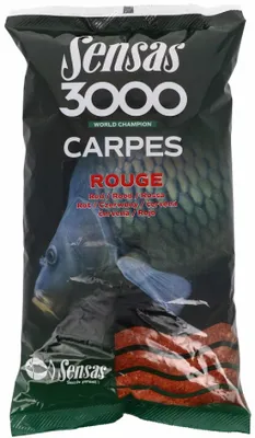 Produktbild von Sensas 3000 Grundfutter Carpes (rot)