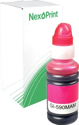 Produktbild von Druckerpatrone kompatibel zu Canon GI-590M 1605C001 magenta Pixma G 4410 G 4400 G 3515 G 3510 G 3501