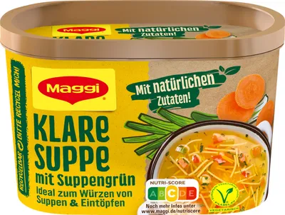 Immagine prodotto di Minestra chiara Maggi con verdure