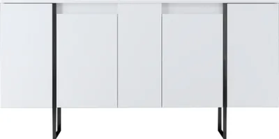 Produktbild von Skye Decor, Luxe - White, Black, Wohnzimmerschränke, Weiß, 160 x 80 x 35 cm