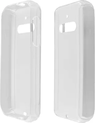 Image de caseroxx Housse de protection TPU compatible avec Cat B40, étui en caoutchouc pour téléphone portable blanc-transparent