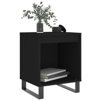 Produktbild von Stabli Nachttische 2er-set - Schwarz 40x35x50cm Holzwerkstoff - DE772502 - Nachttische & -schränke