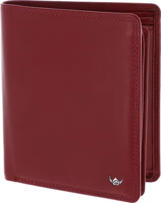 Produktbild von Golden Head Leder Geldbörse Polo RFID Protect Kombischeintasche 1232 Rot dunkelrot