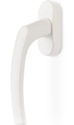 Produktbild von Fenstergriff Aluminium weiß 45° 35mm / Packung 1 Stück