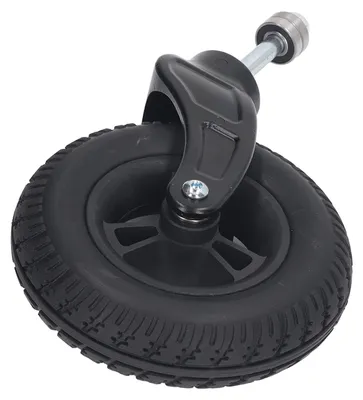 Produktbild von 7-Zoll-Lenkrolle Universal-PU-Nabe PVC-Rollstuhl vorne Ersatz 120 kg Tragfähigkeit