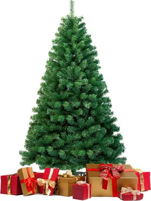 Immagine prodotto di Izrielar Albero di Natale Artificiale di 120 cm, supporto ad aghi in PVC e sistema pieghevole Albero di Natale Verde