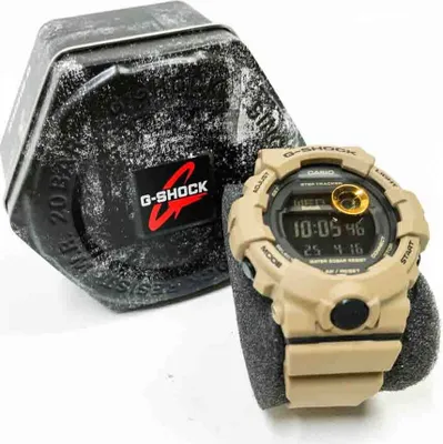 Obrázek produktu pro Pánské digitální quartzové hodinky CASIO s pryskyřicovým řemínkem GBD-800UC-5ER