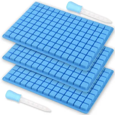 Image de Elzusha - Moules en silicone pour chocolat et glaçons, lot de 3