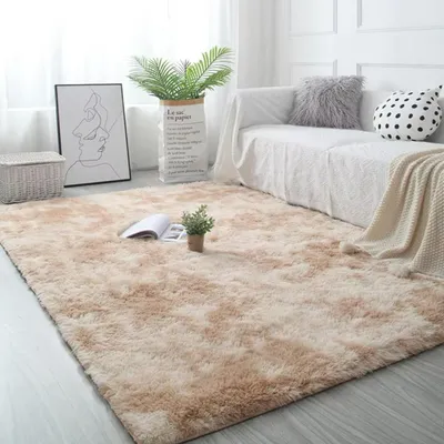 Produktbild von Weicher, flauschiger Teppich für modernes Interieur