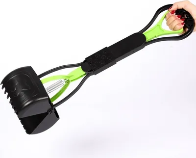 Produktbild von Hundepfotensammler Kotsammler Schaufel für Hund, Pferd, Katze 45cm