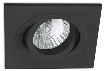 Image de RADÓN - Plafonnier encastré noir de FARO 43406
