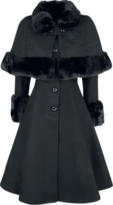 Immagine prodotto di Cappotto Hell Bunny Cappotto Capulet da donna nero XL