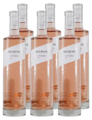 Produktbild von Belrose Mediterranée Roséwein -trocken- (6 x 0,75L)