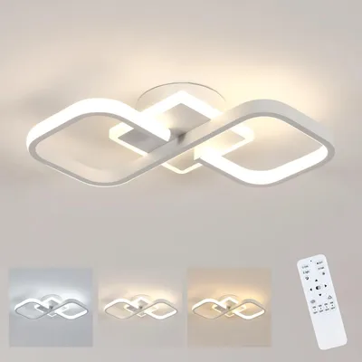 Productafbeelding van Comely LED dekenlamp, dimbaar, 40W, 4500 lumen, met afstandsbediening