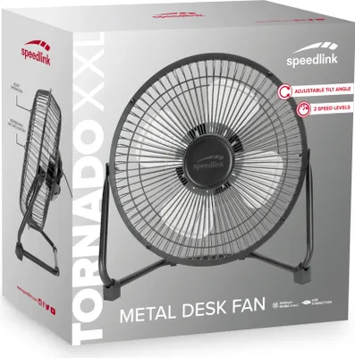 Produktbild von speedlink SL-600503-BK speedlink TORNADO XXL USB-Ventilator 6 W
