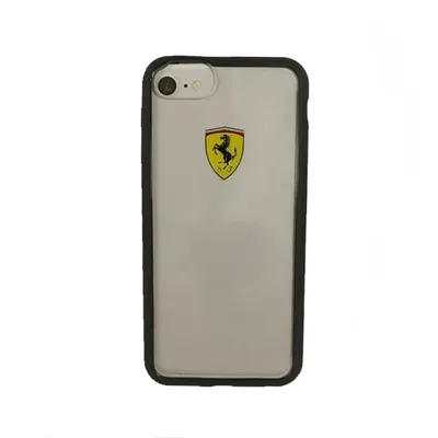 Image de Ferrari Hardcase Fehcrfp7Bk Iphone 7/8/Se 2020 / Se 2022 Transparent/Noir