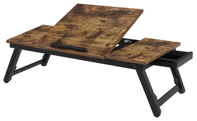 Produktbild von Klappbarer Bambus-Laptoptisch im Industriestil