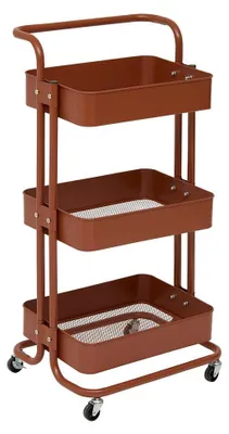 Obrázok produktu pre Eazy Living vozík 3-vrstvový Evia Rot