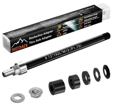 Productafbeelding van M12 Thru Axle Adapter voor Fietstrailers