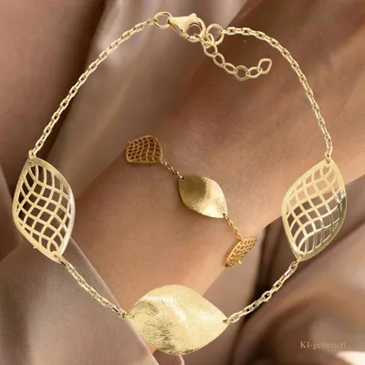 Produktbild von Armkette echt Gold 333 (8 kt) Länge 18 + 2 cm