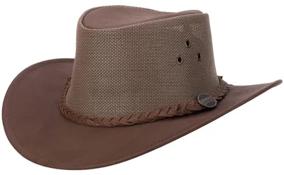 Produktbild von Barmah Bushie Kangaroo Cooler Lederhut Outdoorhut Tan