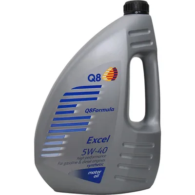 Produktbild von 4 Liter Q8Oils 5W-40 Excel BMW Longlife-01 Ford WSS-M2C917-A GM LL-B-025 MB 229.3 PSA B71 2300 Porsche A40 Renault RN0700 Renault RN0710 VW 502 00 VW 505 00 VW 505 01