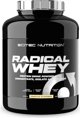 Produktbild von Scitec Nutrition Radical Whey 2000g Vanille